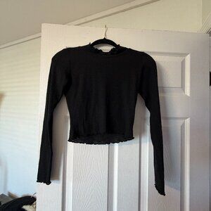 Sheer Long Sleeve Top